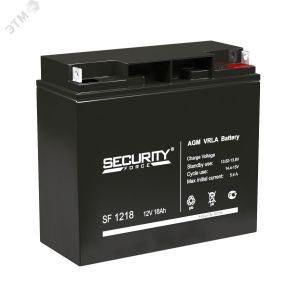 Аккумулятор SF 12В 18Ач