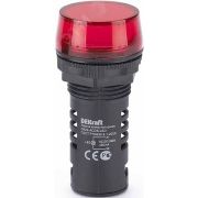 Лампа коммутационная ЛК-22 ADDS диам. 22мм LED красная 220В AC/DC