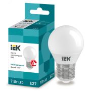 Лампа светодиодная G45 шар 7Вт 230В 4000К E27 IEK
