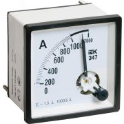 Амперметр Э47 1000/5А 72х72 AC включение через трансформатор (класс точности 1.5)