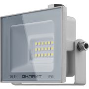 Прожектор светодиодный ДО-20w OFL-20-6K-WH-IP65-LED
