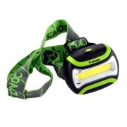 Фонарь налобный, 3W COB LED, 3 батарейки АА, 180Лм