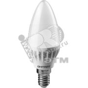 Лампа светодиодная LED 8вт E14 белый матовая свеча ОНЛАЙТ