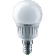 Лампа светодиодная LED 7вт E14 белый шар