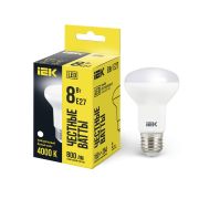Лампа светодиодная R63 рефлектор 8Вт 230В 4000К E27 IEK