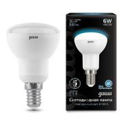 Лампа светодиодная LED 6 Вт 530 лм 4100К грибок R50 нейтральный E14 AC 220В Black Gauss
