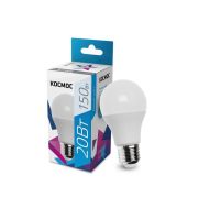 Лампа светодиодная LED 20Вт 220В Е27 D60х118 белыйA60
