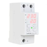 Реле напряжения c контролем тока Welrok VI-63 red