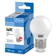 Лампа светодиодная G45 шар 7Вт 230В 6500К E27 IEK