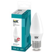 Лампа светодиодная C35 свеча 9Вт 230В 4000К E27 IEK