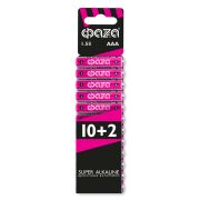 Элементы питания LR03 (AAA) Super Alkaline набор 10+2