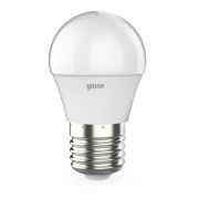 Лампа светодиодная LED 7 Вт 550 лм 4100К шар P45 нейтральный E27 AC 220В шаговое диммирование выключателем Black Gauss