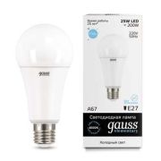 Лампа светодиодная LED 25 Вт 2150 лм 6500К А70 груша холодный E27 AC 220В Elementary Gauss