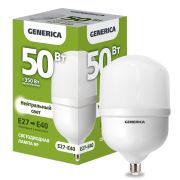 Лампа светодиодная HP 50Вт 230В 4000К E27-E40 GENERICA