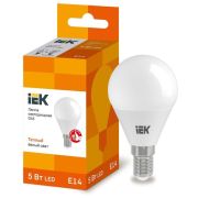 Лампа светодиодная G45 шар 5Вт 230В 3000К E14 IEK