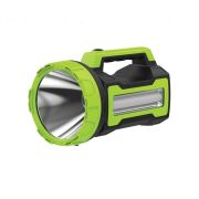 Фонарь-прожектор светодиодный аккумуляторный , LED 10вт+4вт, з/у 220/12в, usb выход