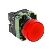 Лампа сигнальная BV64 красная с подсветкой