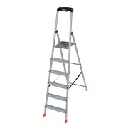 Стремянка складная SAFETY 6 ступеней с полочкой