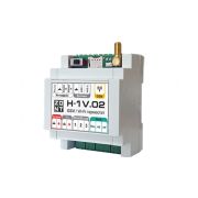 Контроллер ZONT H-1V.02 отопительный GSM / Wi-Fi на стену и DIN-рейку