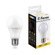 Лампа светодиодная LED 7вт Е27 теплая
