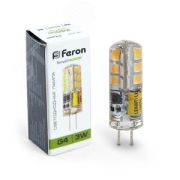 Лампа светодиодная LED 3вт 12в G4 белый капсульная