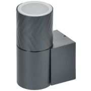 LIGHTING Светильник уличный 5107 настенный под лампу GU10 IP65 серый IEK