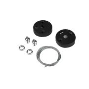 Комплект креплений PSO-01 S-2x1.0 м BLACK для подвесного монтажа