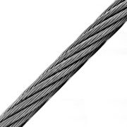 Трос DIN3055 6мм стальной оцинкованный 25 м