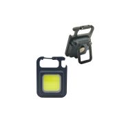 Фонарь брелок аккум/6ВтCOB/Li-po200mAh/USBtypeC/открывалка/магнит/карабин/подстав