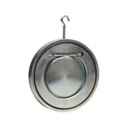 Затвор обратный поворотный ЗОП-050x16 DN 50 PN 16 Tмакс., град 95 м/ф сталь/сталь