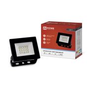 Прожектор светодиодный СДО-7 20Вт 6500К IP65 черный IN HOME