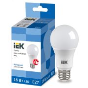 Лампа светодиодная A60 груша 15Вт 230В 6500К E27 IEK